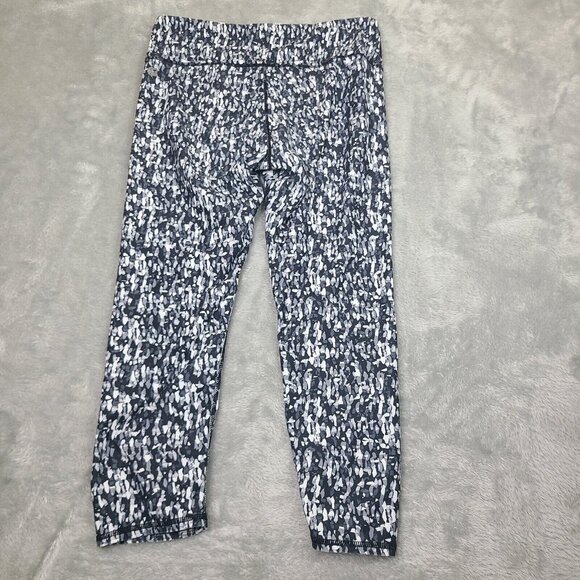 Fabletics Leggings Grey Mesh Size‎ Small Design Mesh Panel Activewear Stretch - Picture 9 of 9